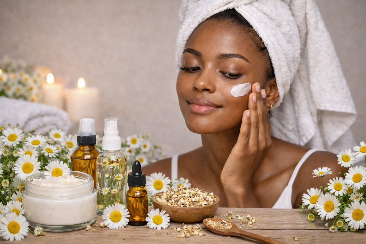 Camomila na Pele: Suavidade, Alívio e Proteção Natural